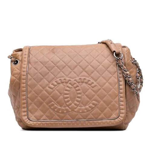 Chanel Pre-Loved Large Quilted Calfskin Istanbul Accordion Flap