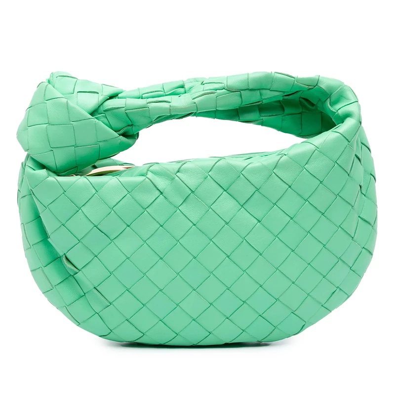 Bottega Veneta Pre-Loved Mini Nappa Intrecciato Jodie Handbag
