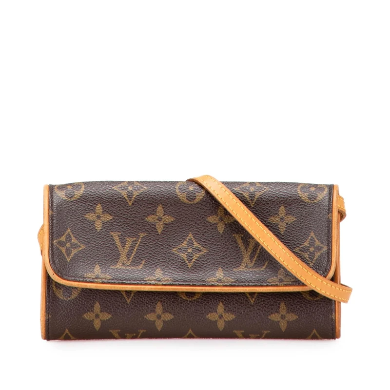 Louis Vuitton Pre-Loved Monogram Pochette Twin PM Crossbody Bag