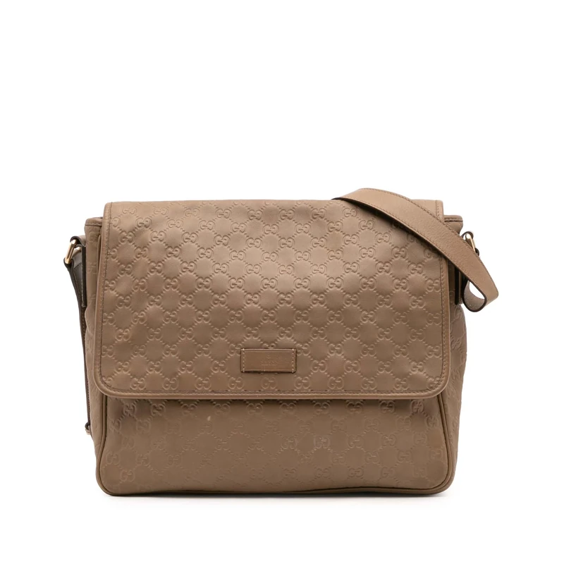 Gucci Pre-Loved Guccissima Crossbody Bag