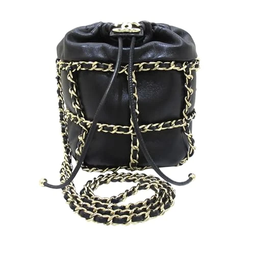 Chanel Pre-Loved CC Bucket Bag Handbag