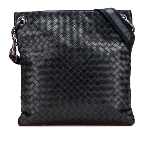 Bottega Veneta Pre-Loved Nappa Intrecciato VN Crossbody Bag