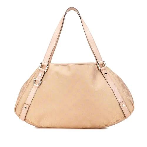 Gucci Pre-Loved GG Canvas Abbey D Ring Tote