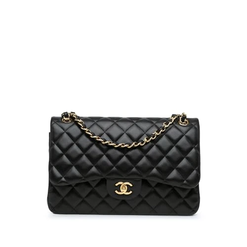 Chanel Pre-Loved Jumbo Classic Lambskin Double Flap