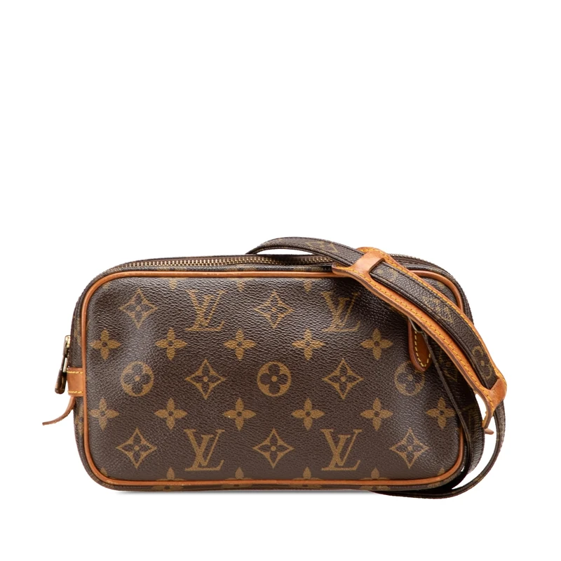 Louis Vuitton Pre-Loved Monogram Pochette Marly Bandouliere Crossbody Bag - Image 1