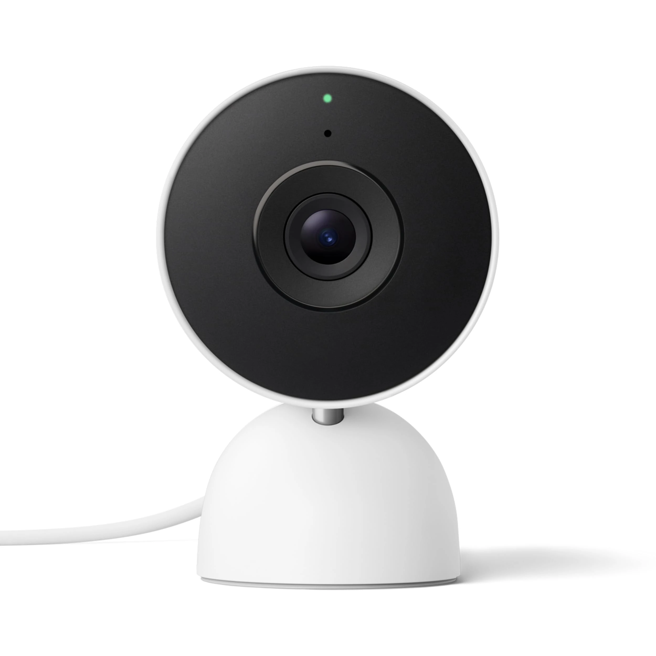 Google Nest Cam Indoor (Wired, 3rd Gen) – Indoor Security Camera with 2K Video – Works with Google Home – Built with Gemini – Snow