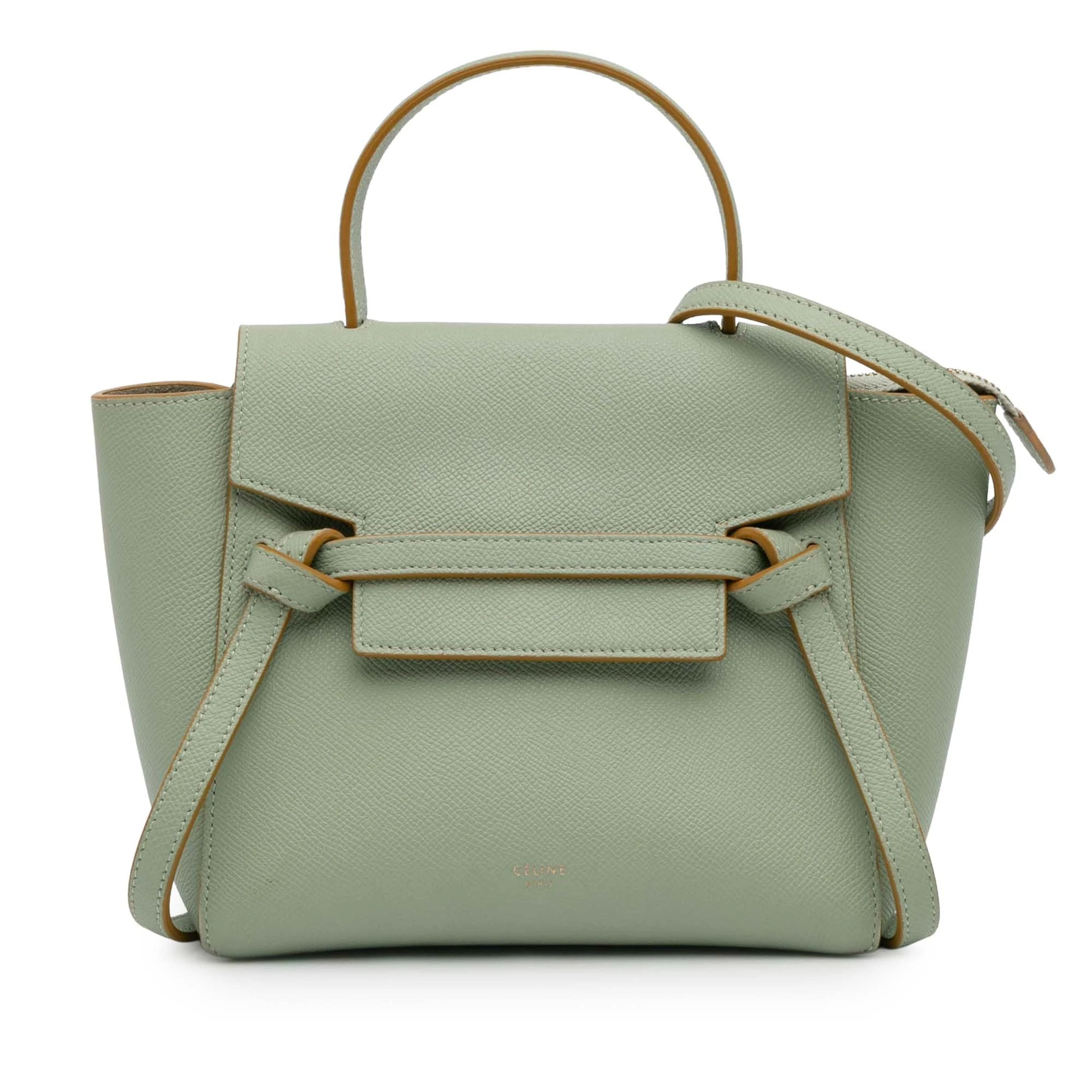 Celine Pre-Loved Nano Grained Calfskin Belt Bag