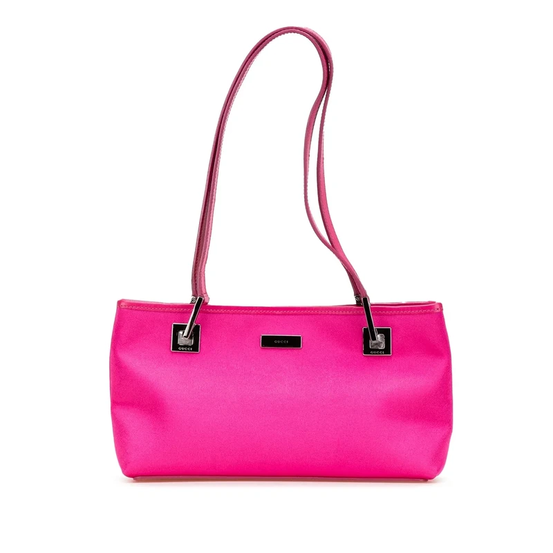 Gucci Pre-Loved Satin Shoulder Bag