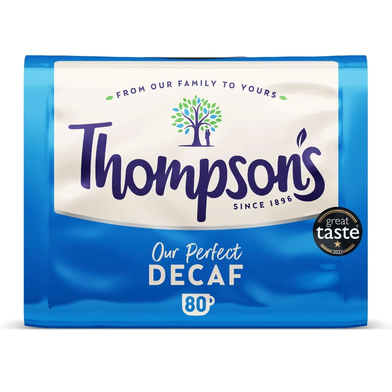 Thompson's - Decaffeinated 16 x 80 Teabags