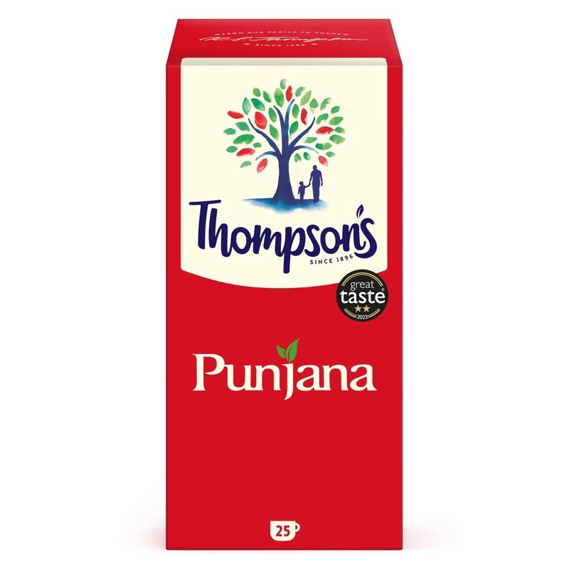 Thompson's - Punjana 20 x 25 String & Tag Teabags