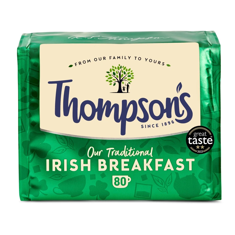 Thompson's - Irish Breakfast Tea 16 x 80 Teabags