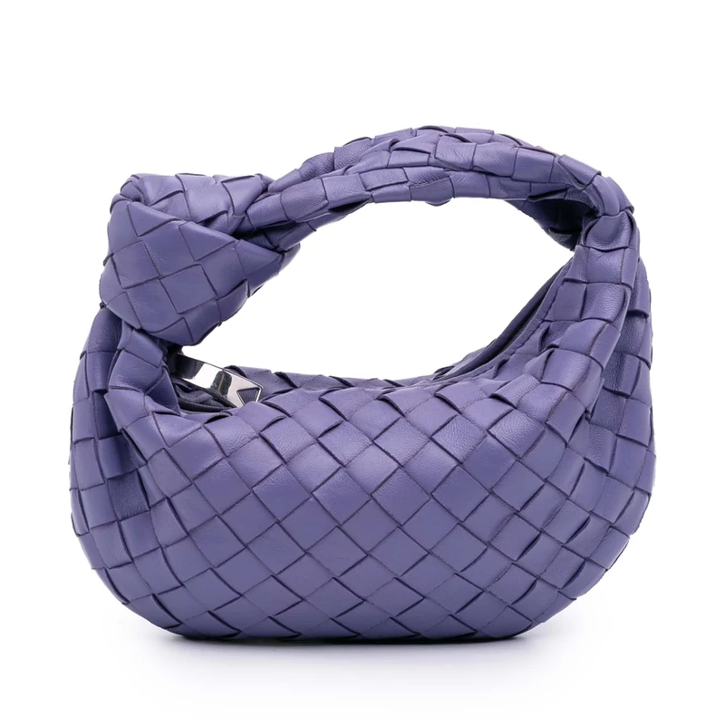 Bottega Veneta Pre-Loved Mini Nappa Intrecciato Jodie Handbag