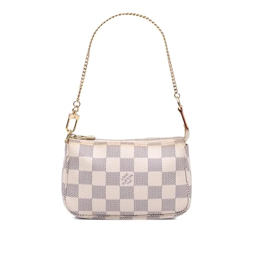 Louis Vuitton Pre-Loved Damier Azur Mini Pochette Accessoires