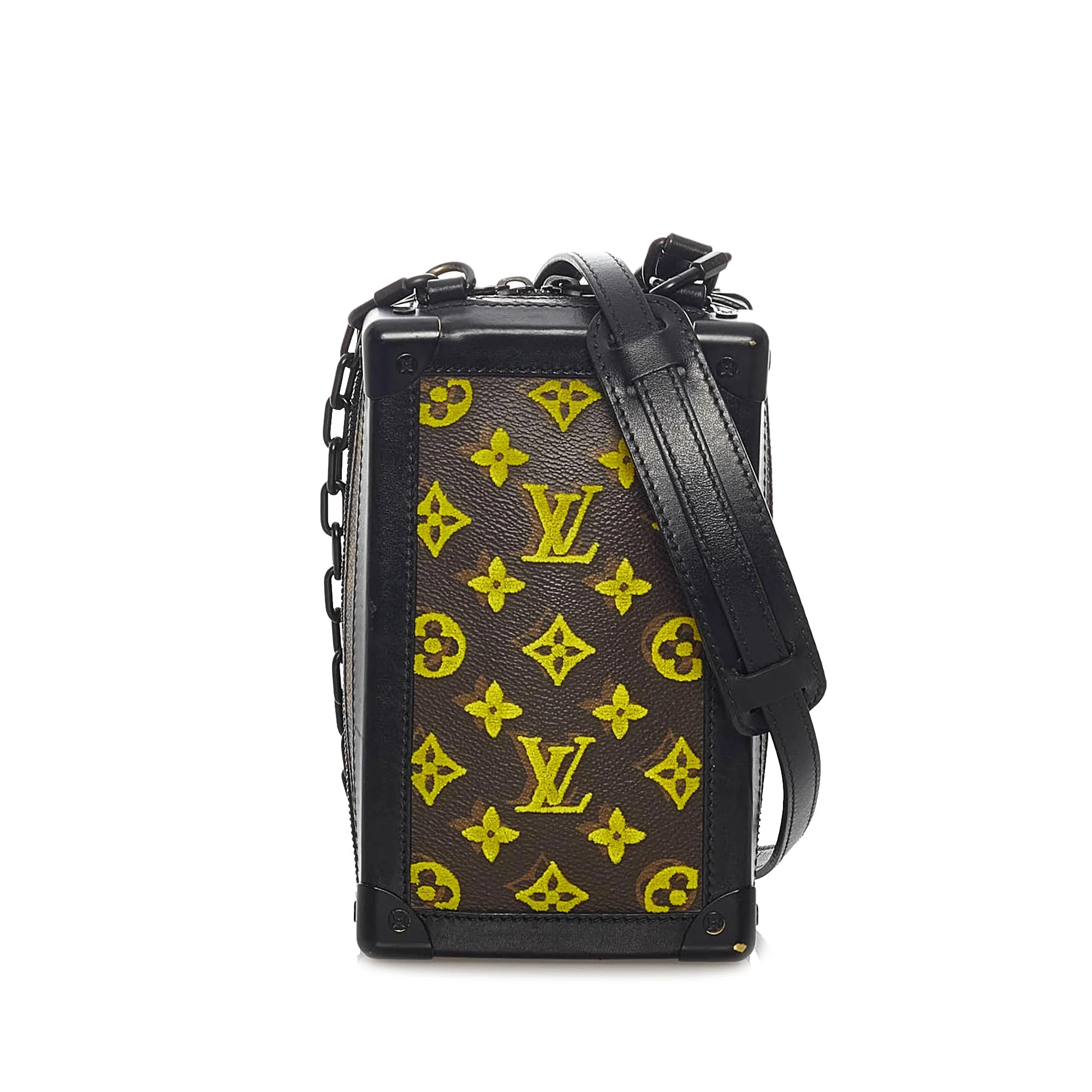 Louis Vuitton Pre-Loved Monogram Tuffetage Vertical Soft Trunk Crossbody Bag