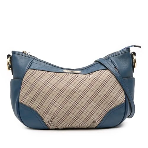 BURBERRY Pre-Loved Nova Check Canvas Crossbody Bag