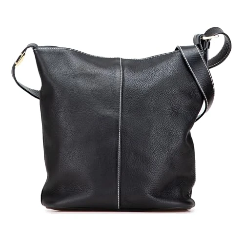 BURBERRY Pre-Loved Leather Crossbody Bag