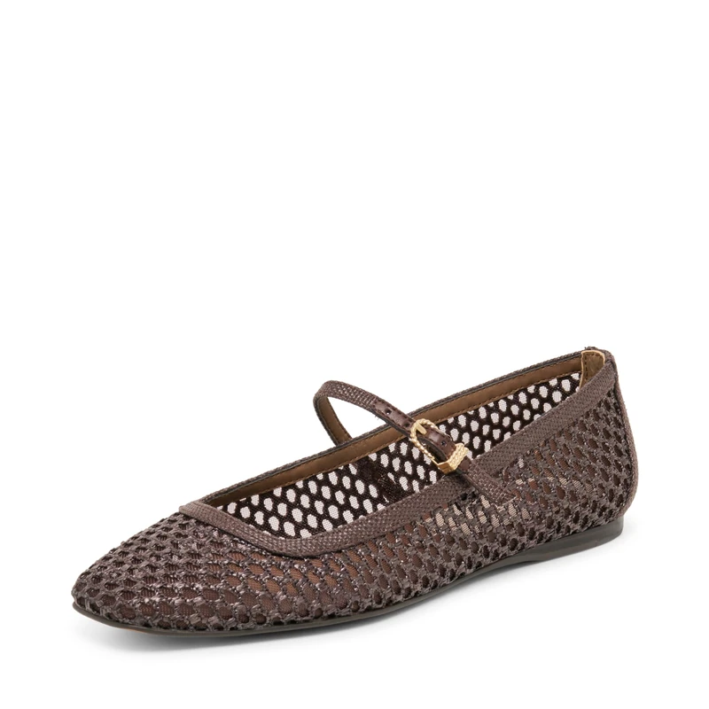 Dolce Vita Women's Reyes Flats, Chocolate, 8.5