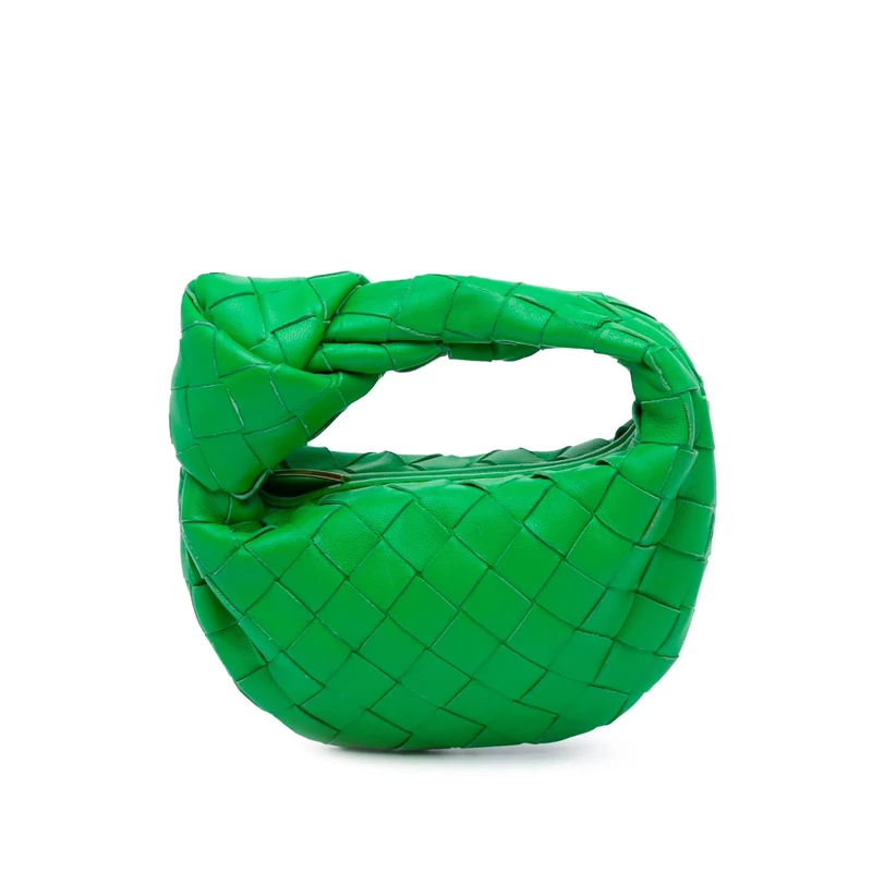 Bottega Veneta Pre-Loved Candy Nappa Intrecciato Jodie Handbag