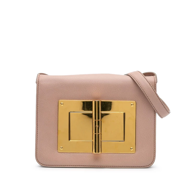 Tom Ford Pre-Loved Medium Leather Natalia Crossbody Bag