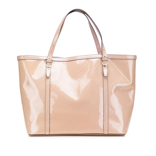 Gucci Pre-Loved Microguccissima Patent Nice Tote Bag