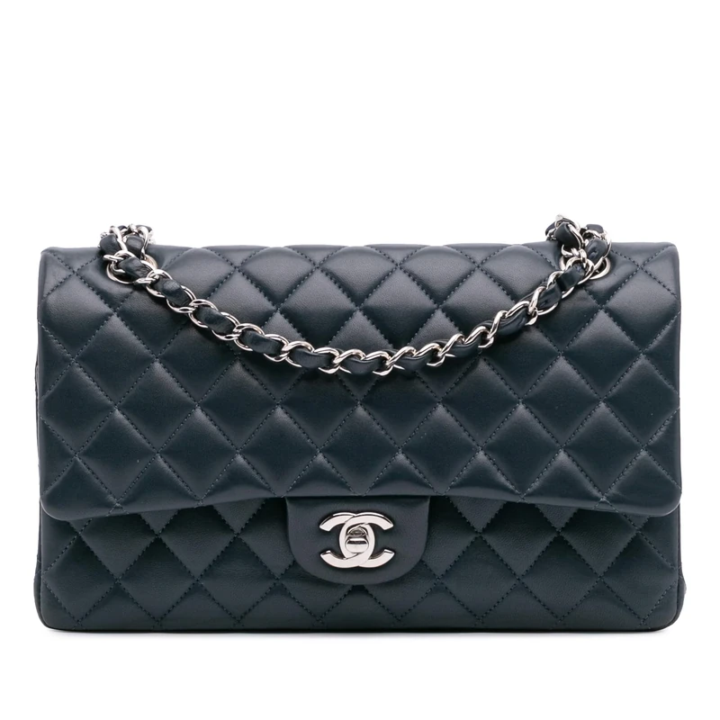 Chanel Pre-Loved Medium Classic Lambskin Double Flap