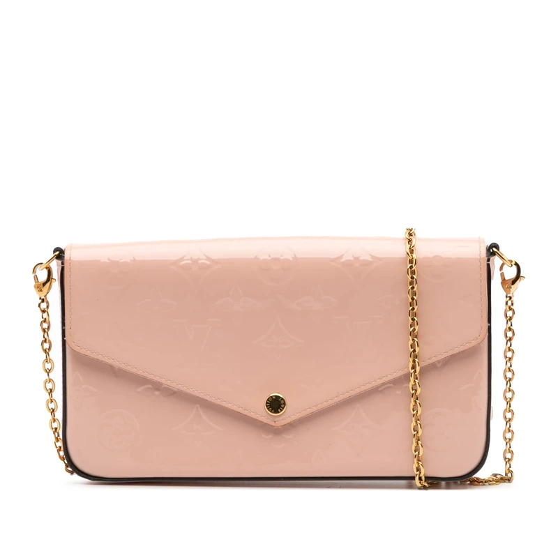 Louis Vuitton Pre-Loved Monogram Vernis Pochette Felicie Crossbody Bag