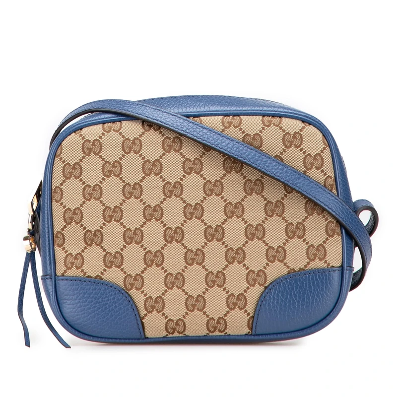 Gucci Pre-Loved GG Canvas Bree Crossbody Bag