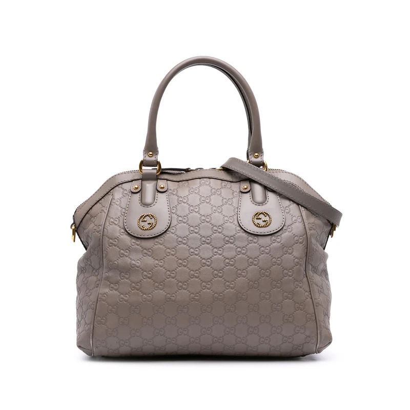 Gucci Pre-Loved Medium Guccissima Scarlett Satchel