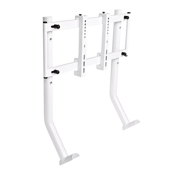 Thermaltake GR300 Kart Monitor Stand | Snow | White Edition | Single/Multi‑Monitor Mount | Height Adjustable | For GR300 Racing Cockpit