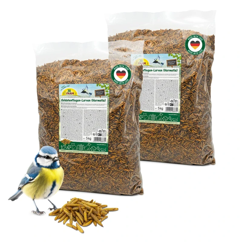 JR Farm Garden Hermetia/Soldier Fly Larvae 10kg