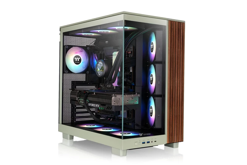 Thermaltake View 380 XL WS ARGB | Gaming Case | Matcha Green