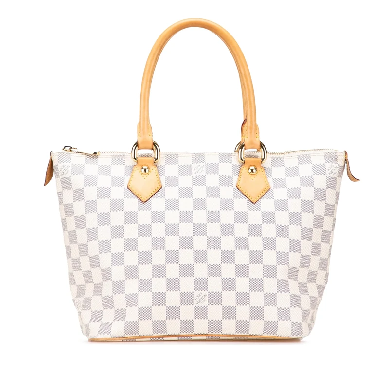 Louis Vuitton Pre-Loved Damier Azur Saleya PM Handbag
