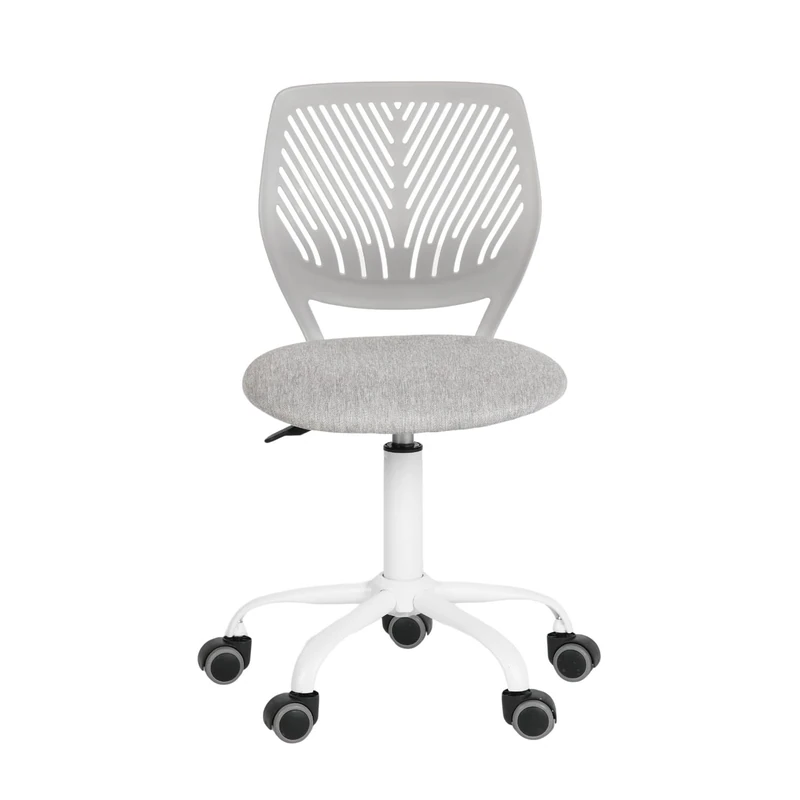 FurnitureR Colourful Desk Chair, Modern Adjustable Design Computer Seat, Swivel Armless Chair, Children's Room, Home Office Task Chair