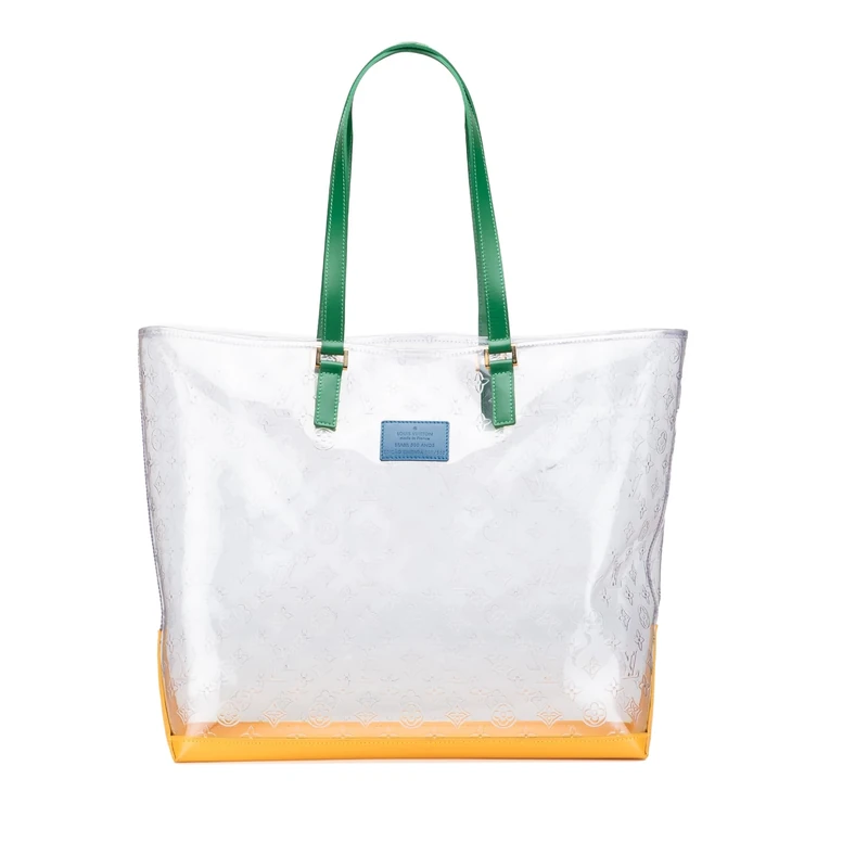 Louis Vuitton Pre-Loved Limited Edition Brazil 500th Anniversary Monogram Vinyl Clear Cabas