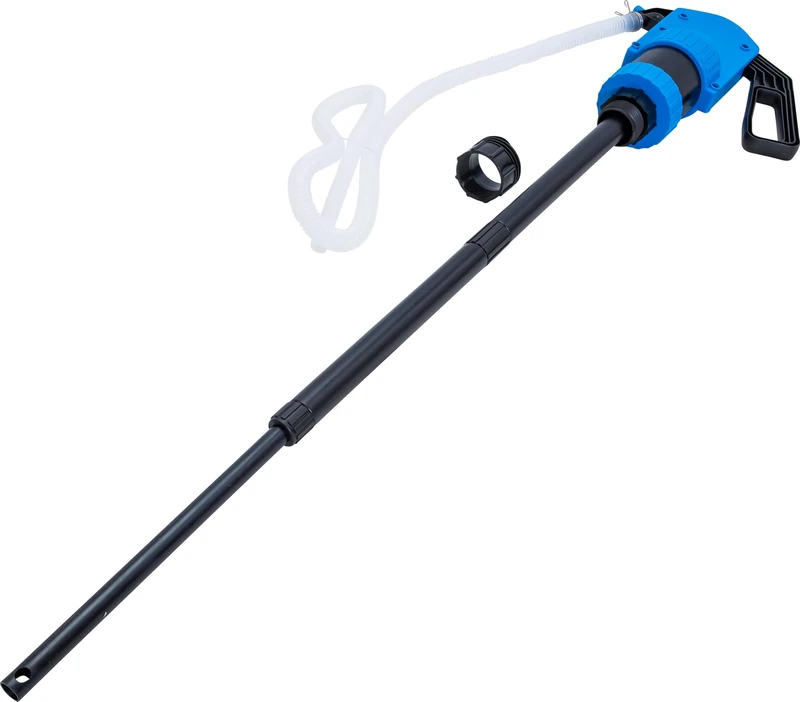 BGS 74565 | Lever Barrel Pump | for Urea (AUS32) | incl. 2 Adaptors for Plastic Barrels