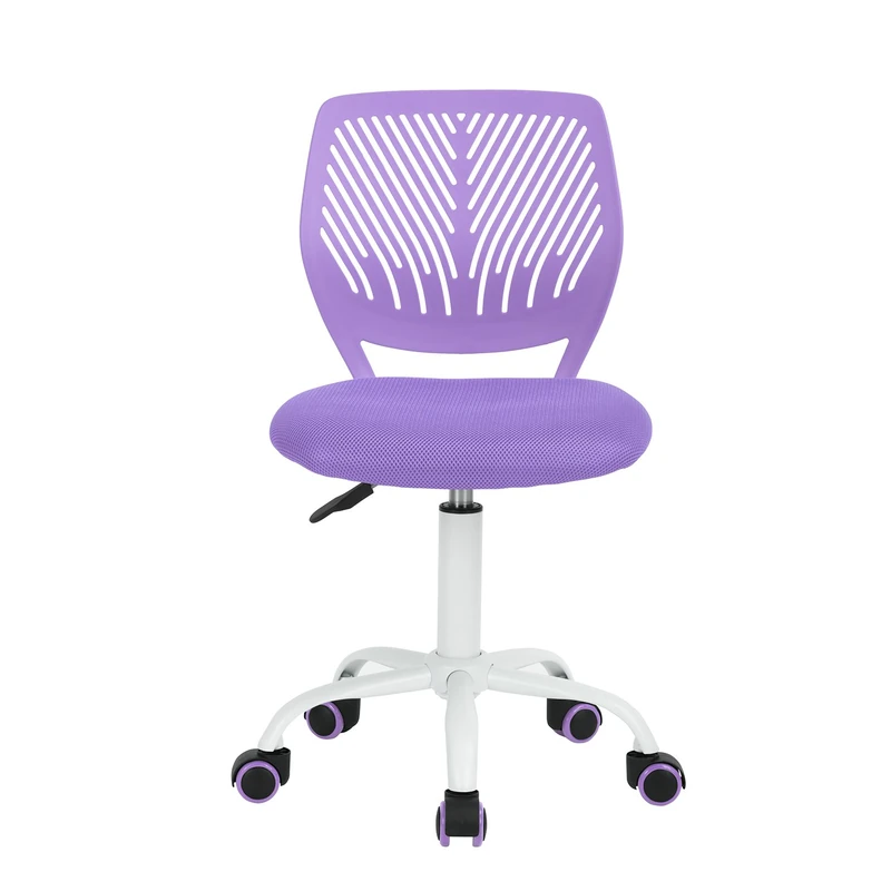 FurnitureR Home Office Chair, Ergonomic Height Adjustable Swivel Chair with Wheels, Modern Computer Chair for Study and Office