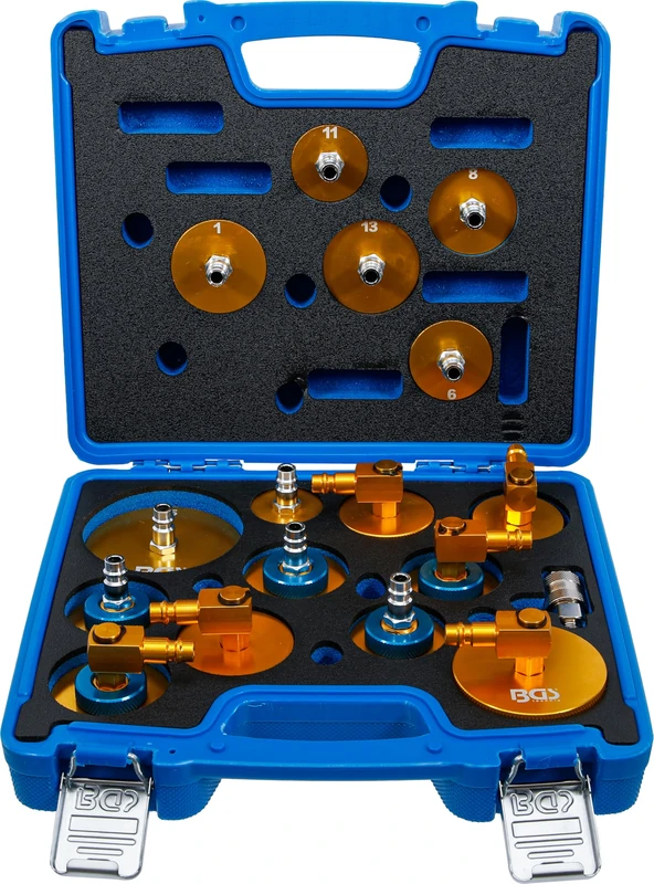 BGS 74664 | Adapter Set for Brake Bleeder | 17 pcs.