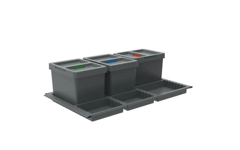 Elletipi PTC22 09050 3CR C97 PPV Waste Bin 2.0 Differentiated from Drawer