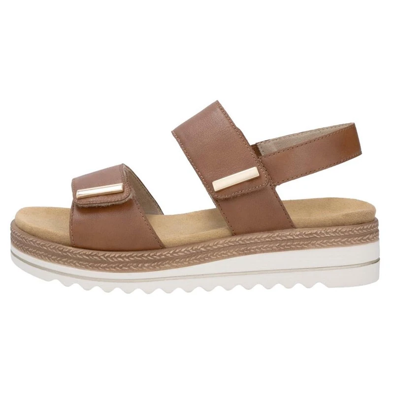 Remonte Women's D0Q59 Wedge Sandals, Blue, 37 EU