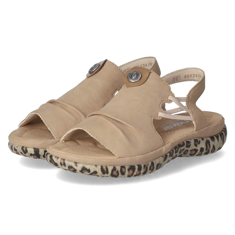 Rieker Women's 64871 Sandals, Brown, 39 EU - Image 1