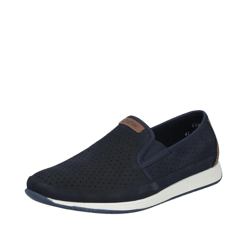 Rieker Men's 11955 Slippers, Blue, 43 EU