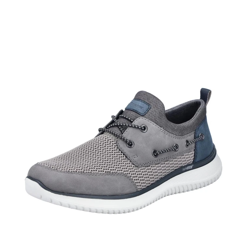 Rieker Men's B9643 Slippers, Grey, 46 EU