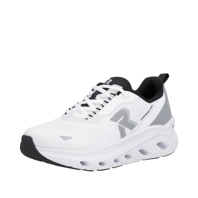 Rieker Women's W3505 Low Trainers, White, 42 EU