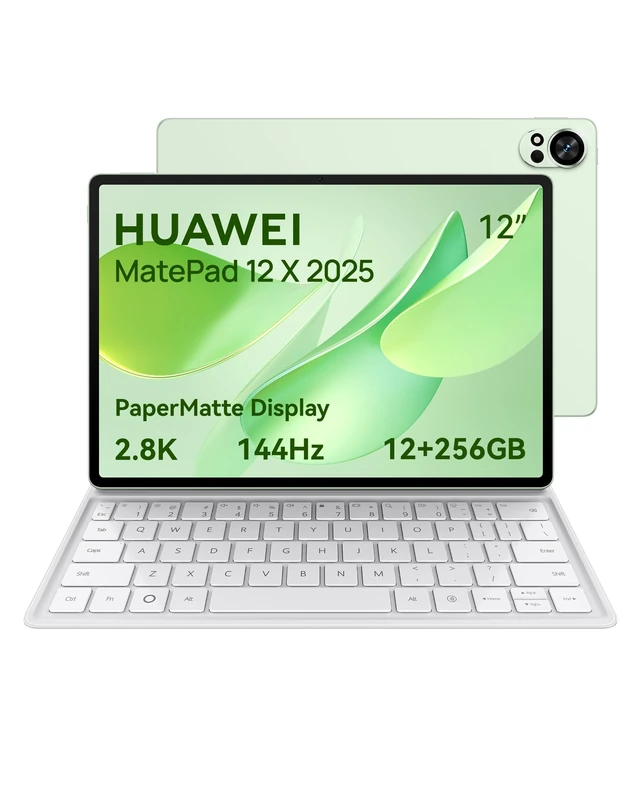 HUAWEI MatePad 12 X 2025 12+256GB AG inbox Keyboard, Tablet, 2.8K 144Hz 1000nits 12-inch Ultra-clear PaperMatte Display, 12+256GB, 10100 mAh Battery, 66W SuperCharge, WiFi 7 with Keyboard