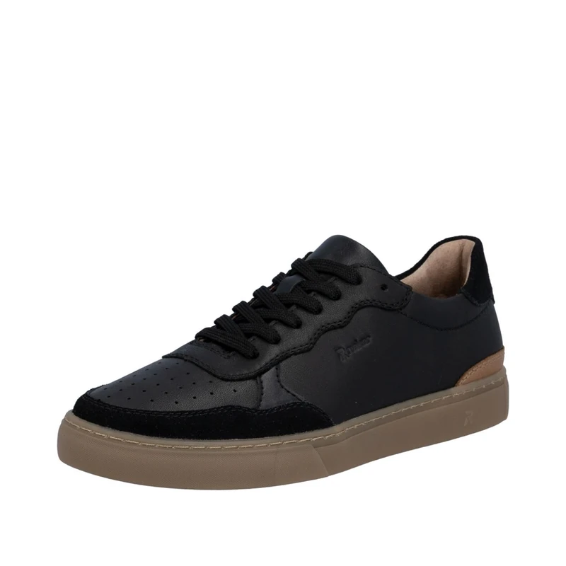 Rieker Men's U0710 Low Trainers, Black, 44 EU