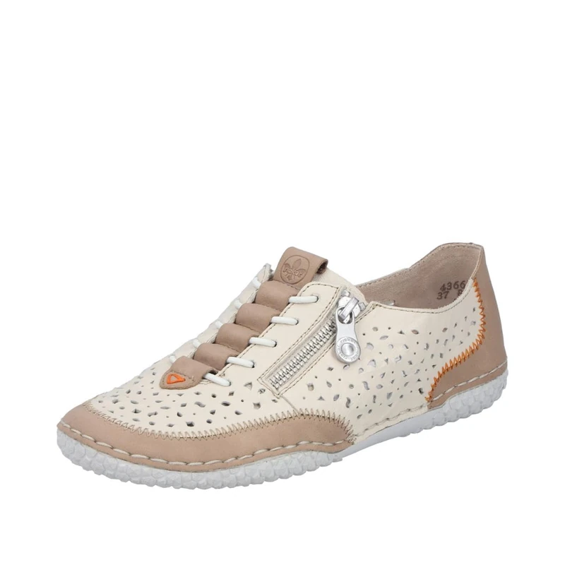 Rieker 43665, Women's Loafer, Beige, EU 39 - Image 1