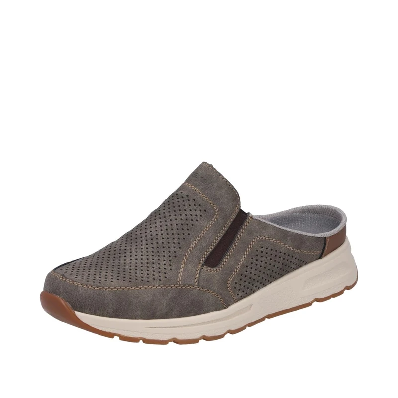 Rieker Men's B0760 Clogs, Brown, 47 EU