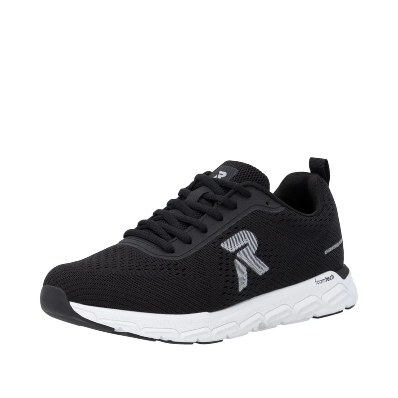 Rieker Women's M9006 Low Top Trainers, Black, 9 UK