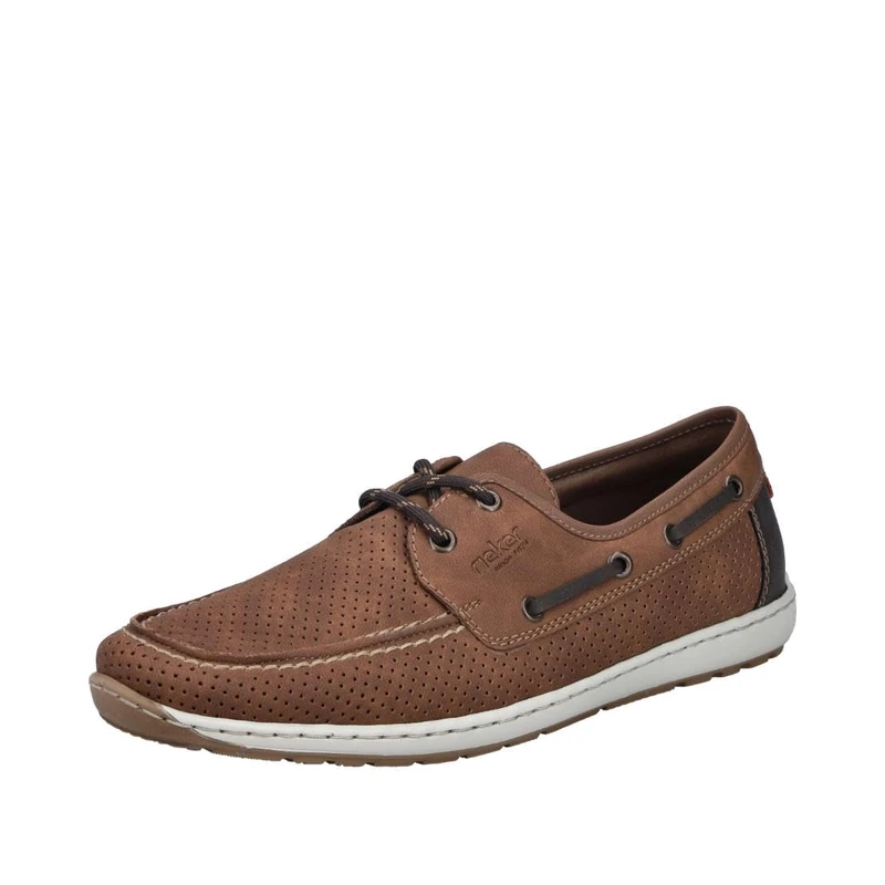Rieker Men's 08816 Lace-Up Shoes, Brown, 46 EU