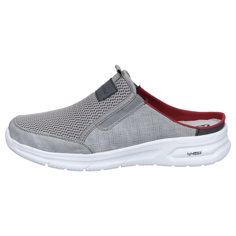 Rieker B7390, Men's Clogs, Grey, 41 EU - Image 1
